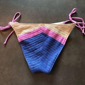 Adjustable crochet Victoria’s Secret bottoms